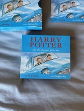 Harry Potter Cd Audio Book Chamber of Secrets by J.K. Rowling, Stephen Fry