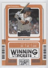 2021 Panini Contenders Winning Tickets Kris Bryant #WT-KB uk2