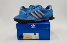 *EXCELLENT* 2011 Adidas Marathon TR Blue UK 12 / EUR 47 1/3