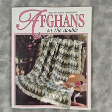 Afghans on the Double Crochet Treasury 1996 Leisure Arts Softcover