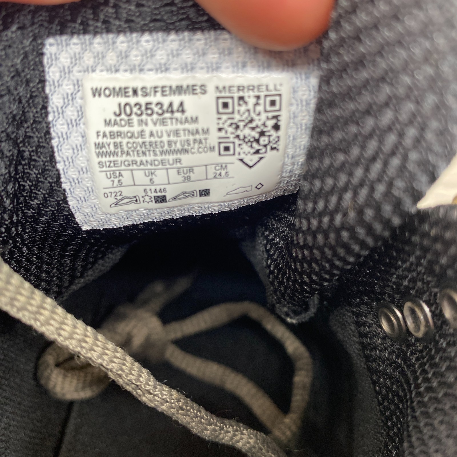 Merrell Siren Traveller 3 Waterproof Hiking Boot Women's Size 7.5 Brown JO35344