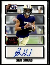 2021 Pro Set Power #PP-SH1 Sam Huard Power Prospects Autographs Purple #/25
