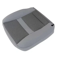  Driver Side Bottom Replacement Cloth Seat Cover Light Gray Compatible with 