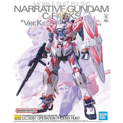 MG 1/100 RX-9/C Narrative Gundam C-Packs (Ver. Ka) Gundam Model USA SELLER