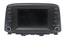 2021 Hyundai Kona Radio Receiver Display Screen w/ Controls OEM
