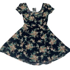 NWT Urban Outfitters Medium Backless Floral Fit And Flare A Line Dress