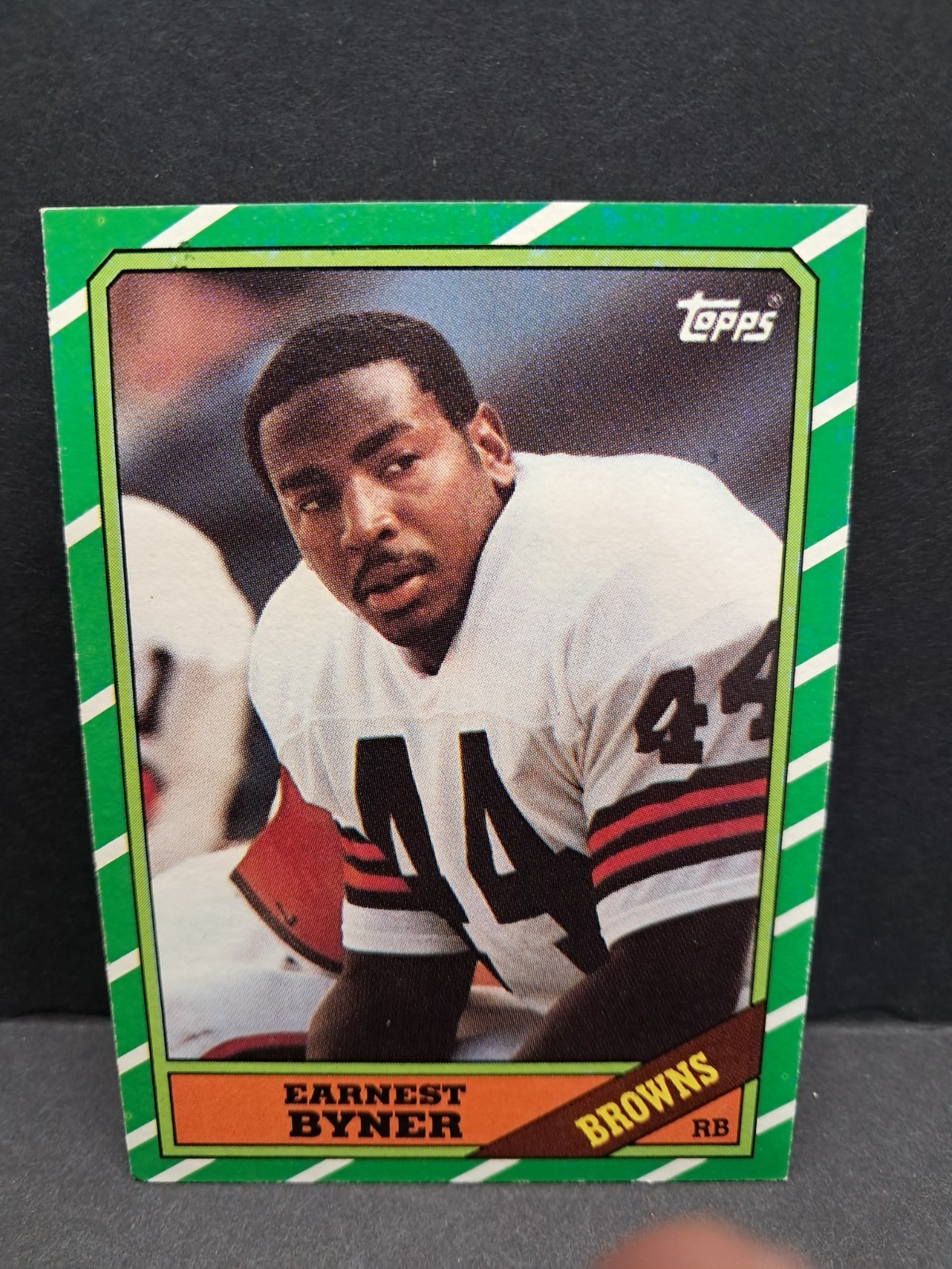 EARNEST BYNER Cleveland Browns 1986 TOPPS #189 ROOKIE