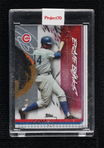 2021 Project 70 Online Exclusive 2019 Topps Baseball Ernie Banks Futura by HOF