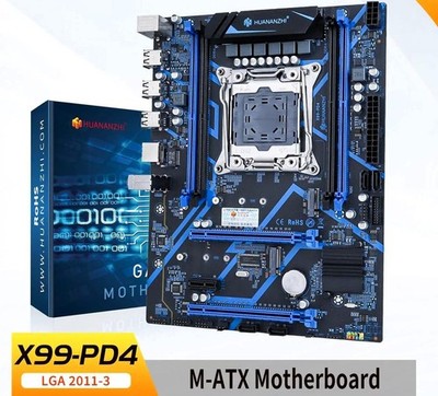 HUANANZHI X99 PD4 LGA 2011-3 X99 Motherboard support E5 V3 V4 All Series DDR4 RE