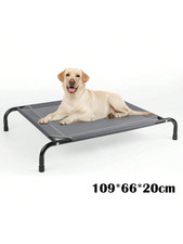 Elevated Dog Bed, Outdoor Dog Bed, Elevated Dog Bed with Washable Breathable Mes