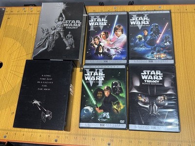 Star Wars Trilogy DVD, 2004, 4-Disc Set IHX Digitally Mastered _ IV V VI Vintage