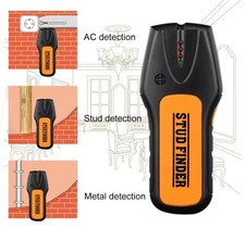 3 in1 Finder Wood Stud Metal Detector Pipe Wire Sensor Wall Scanner Electric LCD