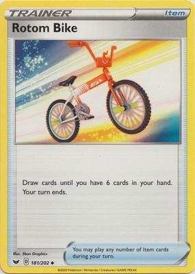 Rotom Bike - 181/202 - Uncommon - Near Mint
