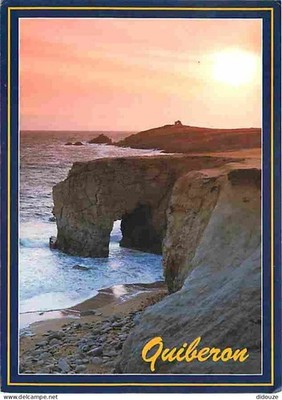 Postcard - 56 - Quiberon Peninsula - L'arche de Port Blanc au soleil co