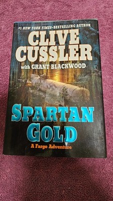   Spartan Gold by Clive Cussler   2009 HCDJ 1st Edition Ex-Library   Collector!