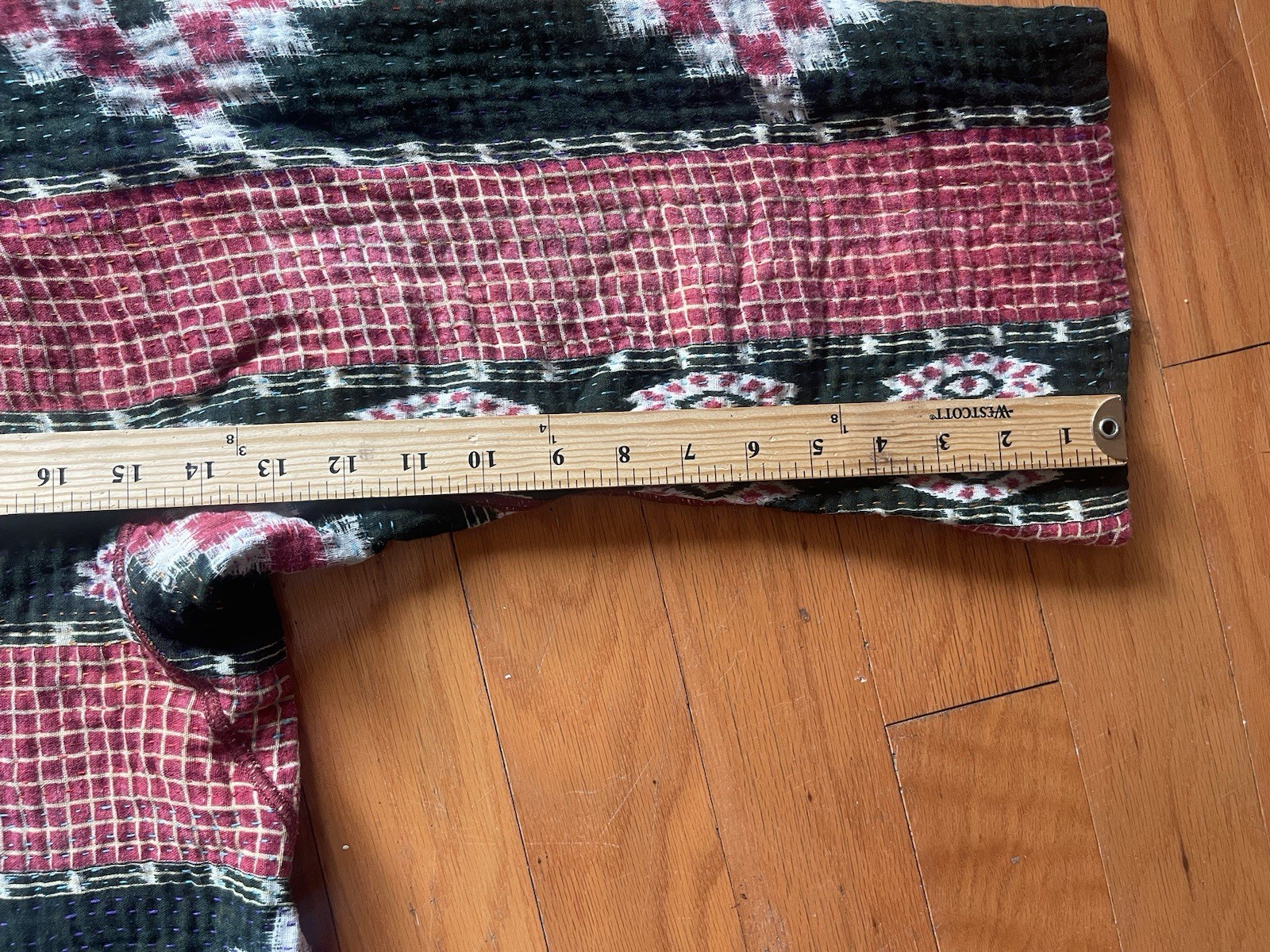 Mieko Mintz Reversible Patchwork Quilted Kimono J… - image 8