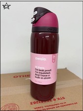 Black Cherry Owala FreeSip 32 oz Water Bottle Stainless Steel Cup