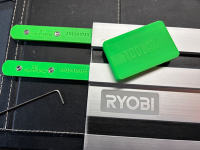 1 Set Ryobi Führungsschiene Verbinder Verbindungsstange - schnell, präzise & sicher
