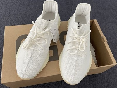 Original Adidas Yeezy Boost 350 V2 Triple White Cream White 46 3/2 - US12 CP9366