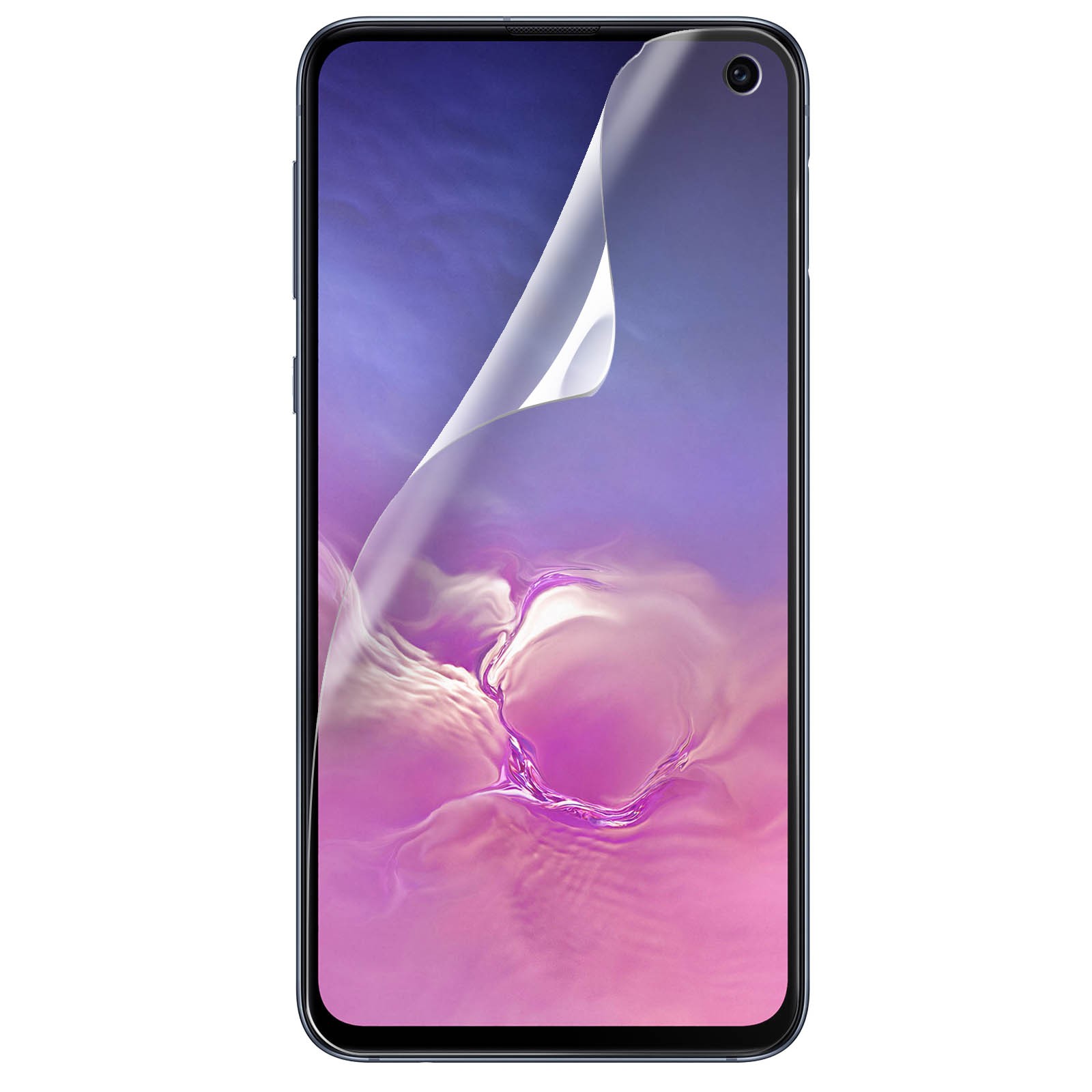 Évitez les bris d'écran avec le film flexible Galaxy S10e transparent