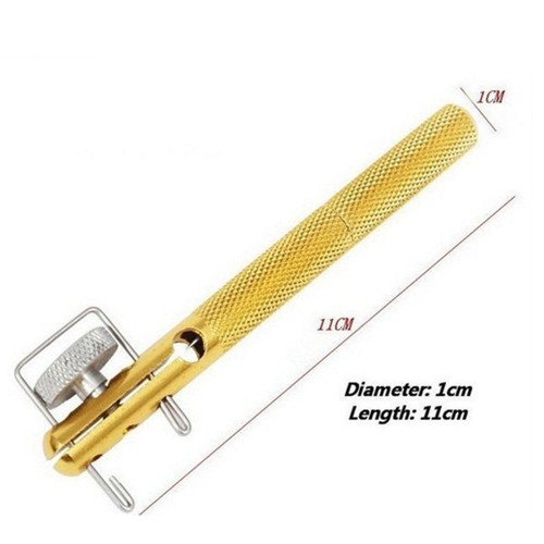 2 PCS Fishing Line String Knotter Metal Hook Tie Fly Tying Tool Device - Picture 12 of 12
