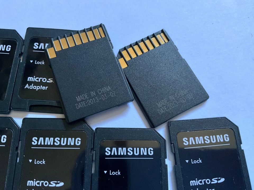 Lot of 10pcs SAMSUNG SDHC memory  cards ADAPTERs for  micro SD cards  - Image 3 of 3