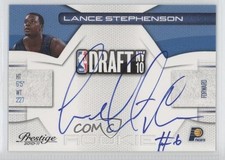 2010 Prestige NBA Draft Class Signatures 232/299 Lance Stephenson #38 Auto 07mp