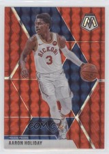 2019-20 Panini Mosaic Red Prizm Aaron Holiday #7 02ia