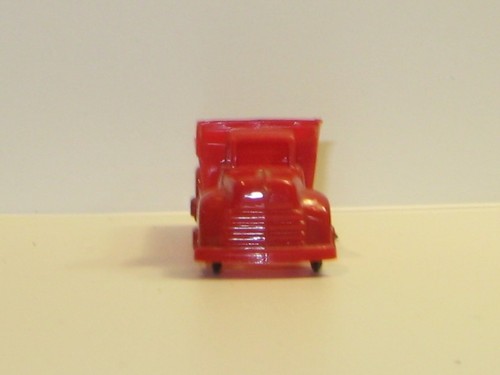 Camión de volteo de plástico duro rojo Bawer de colección hecho en EE. UU. - Imagen 3 de 7