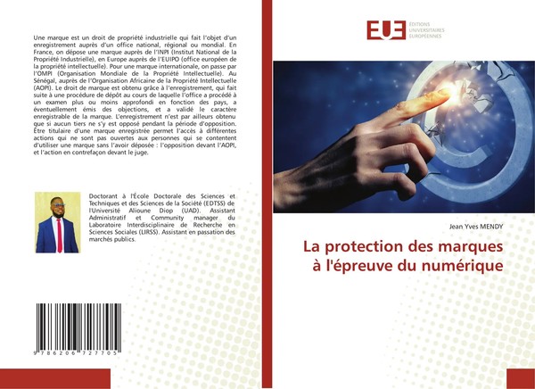 La Protection Des Marques à L'éPreuve Du NuméRique Jean Yves Mendy Taschenbuch-image