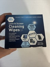 MED PRIDE Lens and Screen Cleaning Wipes for 100 Count Pack of 1 