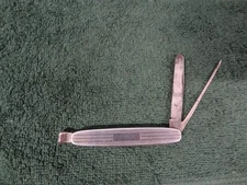 Vintage Richlands Sheffield England Pipe Smokers Tamper Reamer 2-Blade Knife 3"