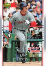 2007 Upper Deck World Series Champions Boston Red Sox #5 J.D. Drew