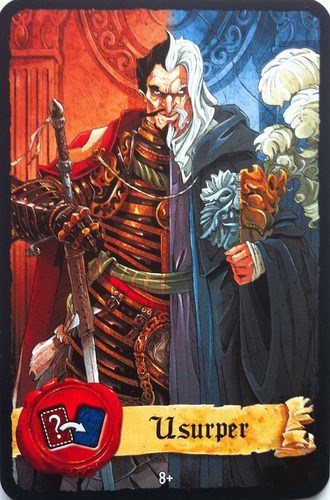 TARJETA PROMOCIONAL USURPADOR de JUEGO DE CARTAS MASCARADE NUEVO INGLÉS - Imagen 1 de 1
