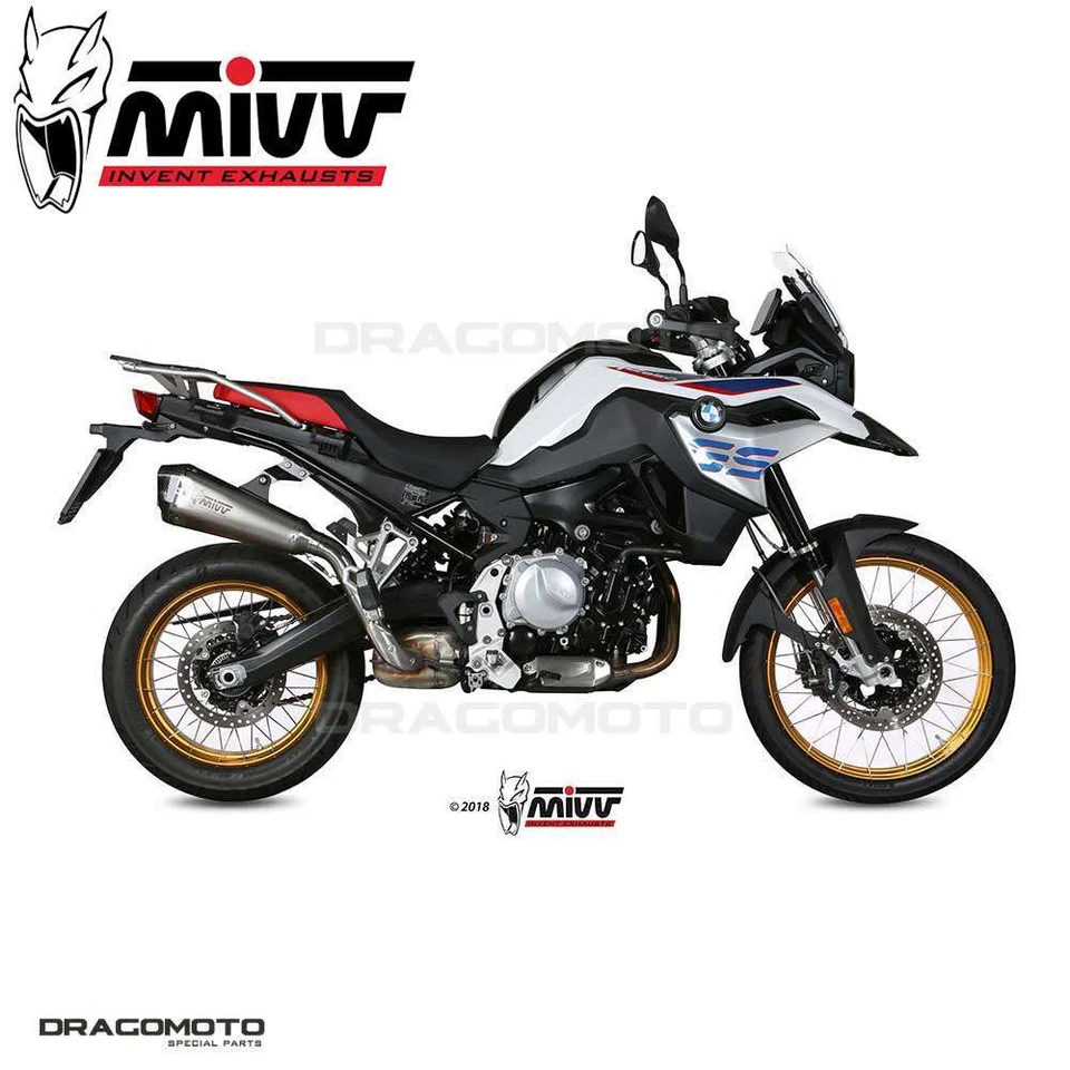 échappement BMW F 850 GS 2020 2021 MIVV Delta Race - Photo 3/4