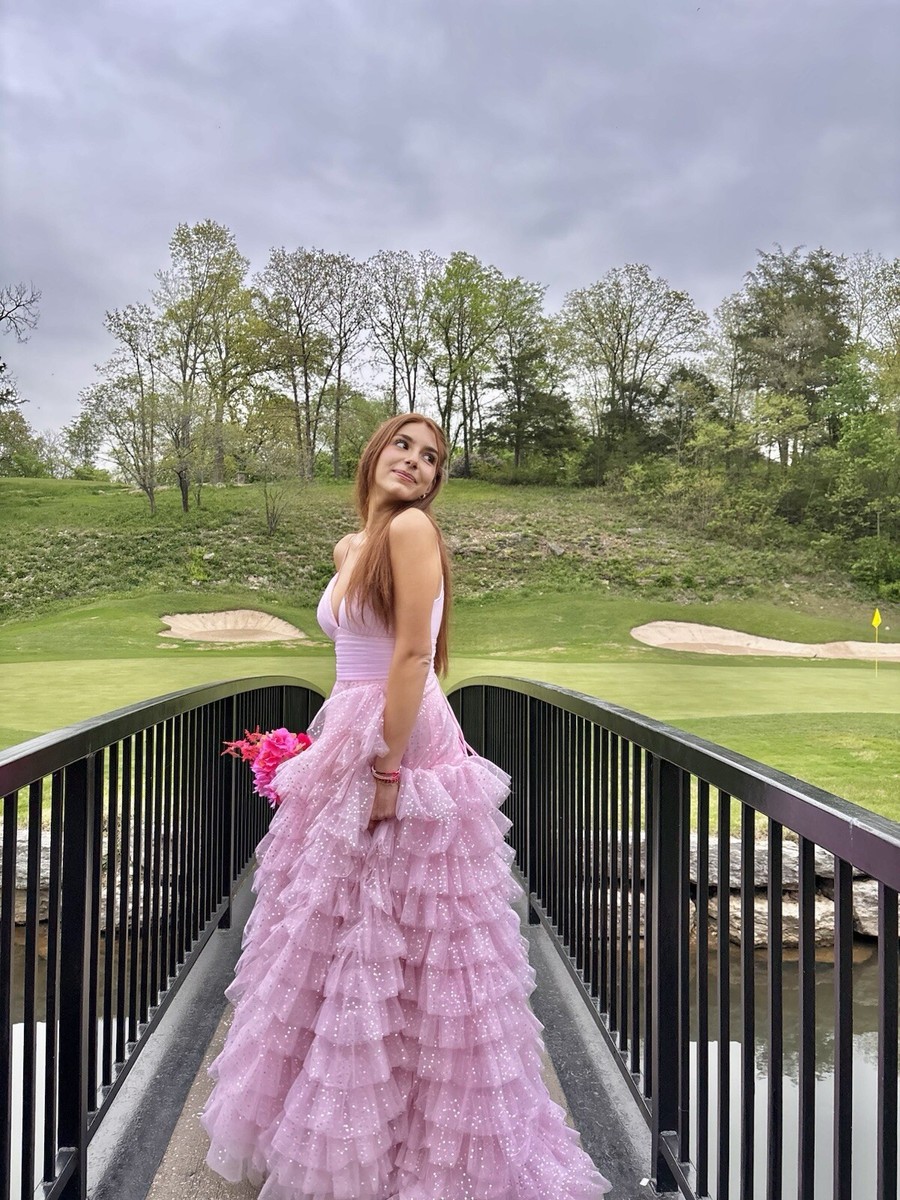 ebay pink prom dress Pink Prom Dress