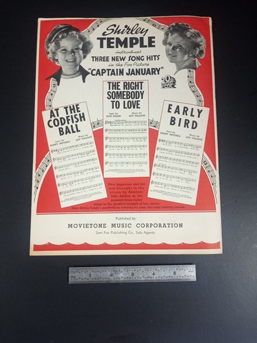Hollywood Reporter 5 2 1936 Shirley Temple Captain January The Ex Mrs Bradford - Picture 8 of 8