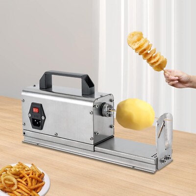 Electric Potato Tower Potato Twister Vegetable Chips Twister Cutter Machine