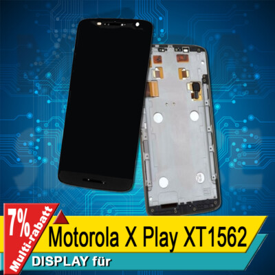 Display Für Motorola Moto X Play XT1562 Komplettes Bildschirm Lcd Touch Rahmen