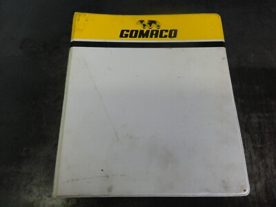 #ad Gomaco Commander III Paver Maintenance Manual $65.00