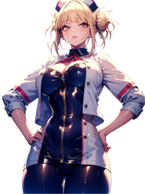 Toga My Hero Academia Waifu Weatherproof Anime Sticker 6'' Car Decal
