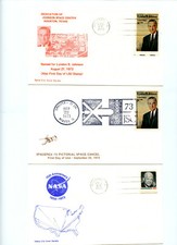 Johnson Space Center Dedication -LBJ- Spacepex -NASA 15th Anniversary All 1973