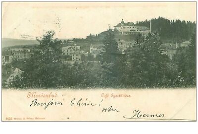 Tschechien. Nr. 42954. Marienbad. Café Sgersonder