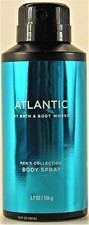Bath Body Works ATLANTIC Deodorant Deodorizing Body Spray for Men 3.7OZ