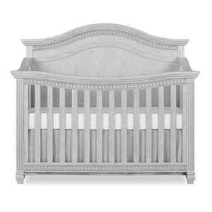 evolur madison crib antique grey mist
