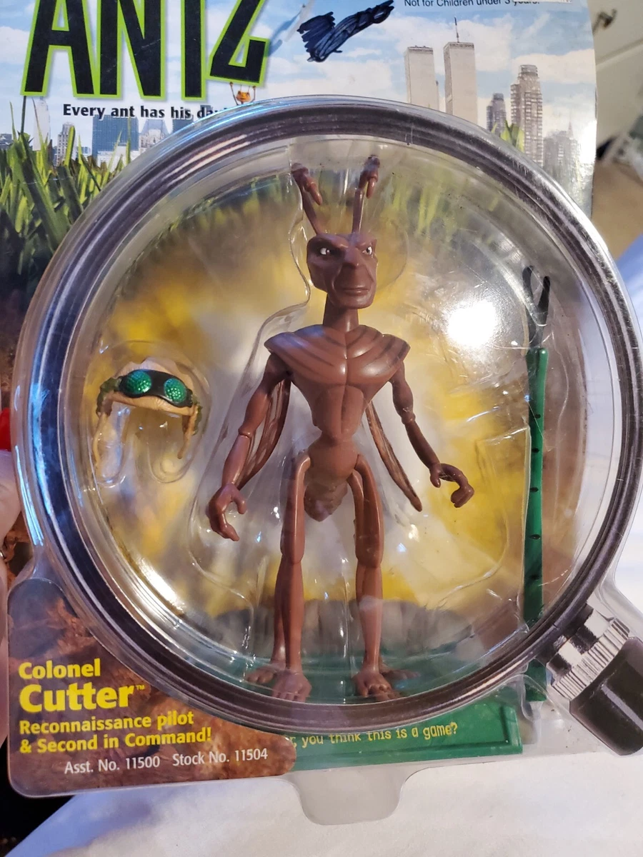 ANTZ Movie "Colonel Cutter" action figure Playmates Toys Vintage New in Box  | eBay