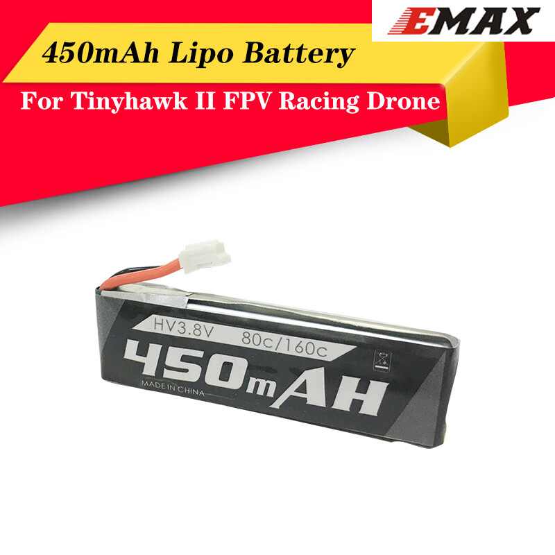EMAX 1S 450mAh HV Lipo Battery Plug for Tinyhawk II FPV