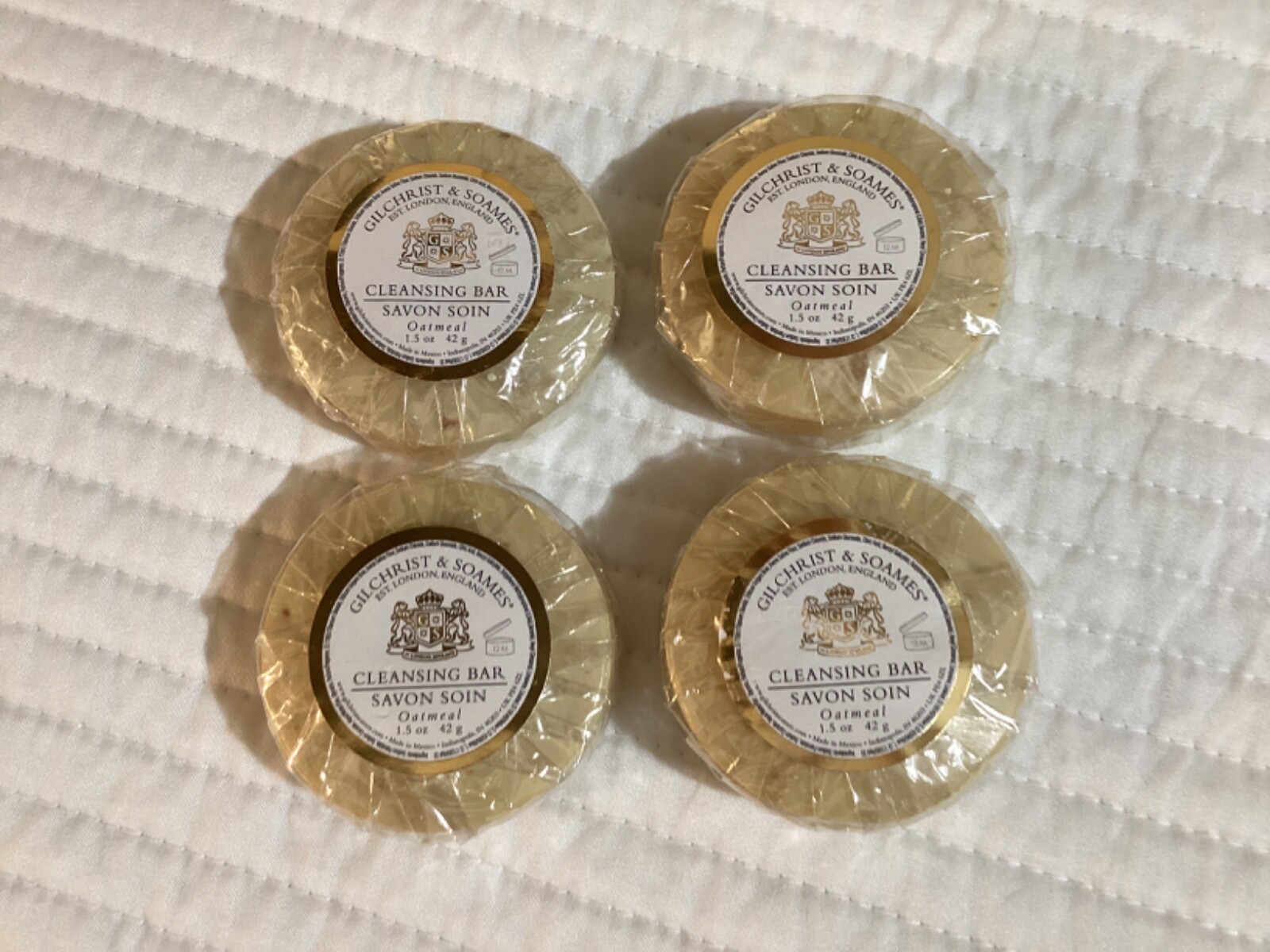 Gilchrist & Soames LOT of 20 CLEANSING BARS + Claw-Foot Bathtub SOAP DISH    NEW