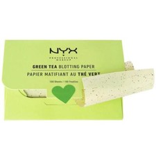 NYX Green Tea Face Blotting Paper, 100 Sheets