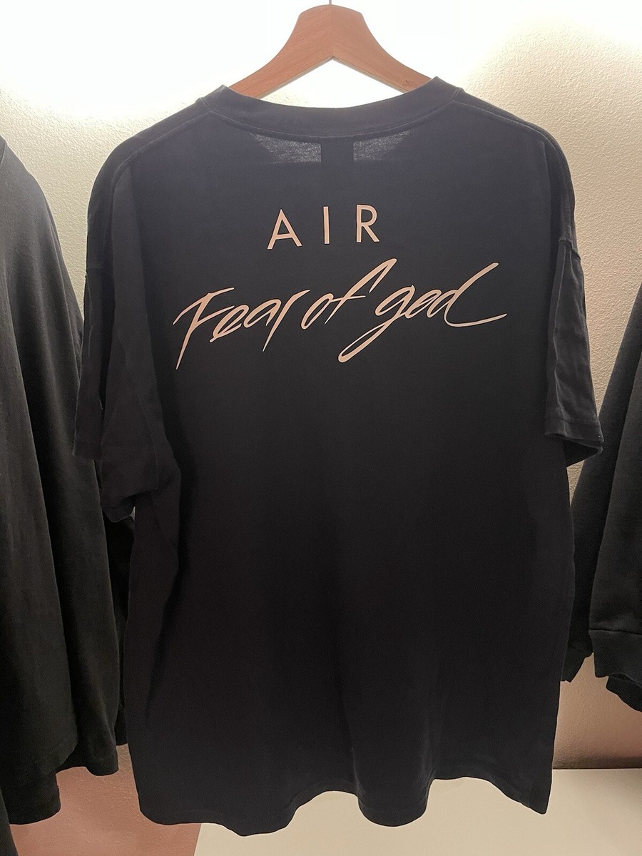 Nike Black Air Fear of God T-Shirt | eBay Nike Black Air Fear of God T-Shirt | eBay